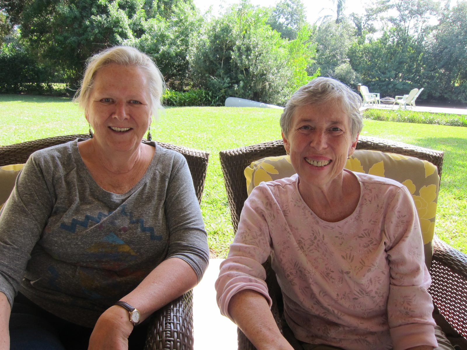 The sisters in law ... born the same year.